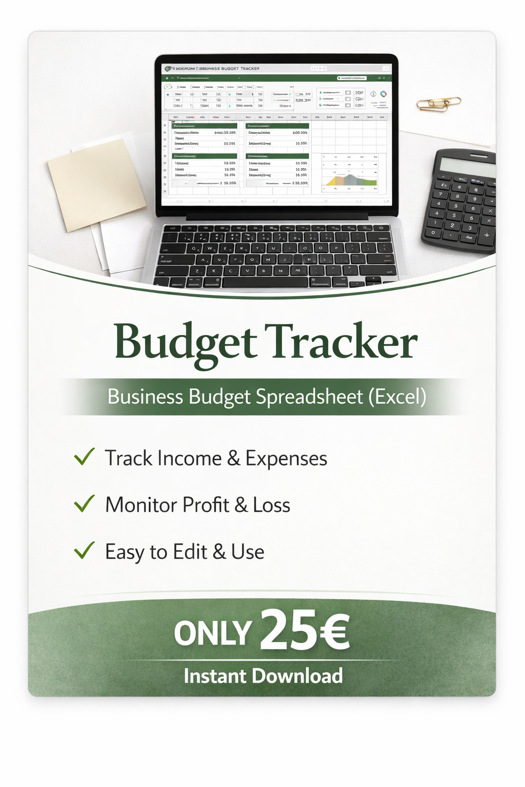 Budget Tracker (Excel)